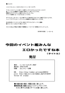 今回のイベント艦みんなエロかったですね本, 日本語