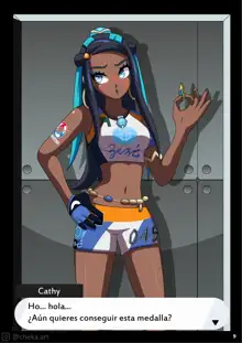 Nessa Battle Gym, Español