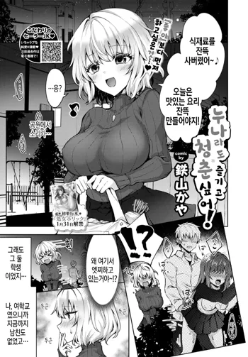 Onee-chan datte Seishun shitai!  | 누나라도 청춘 즐기고 싶어!, 한국어