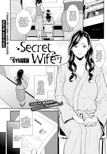 Secret Wife #1-3, English