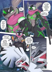 Evil Greninja Alola Moon, English