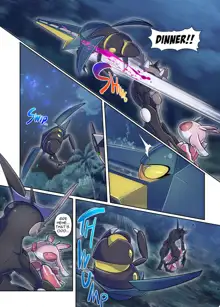 Evil Greninja Alola Moon, English