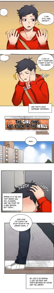 The Girl That Got Stuck in the Wall, English