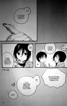 21-sai to 9-sai no Mikasa ni Aisarete Yoru mo Nemurenai Eren no Hanashi, Español