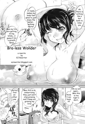 Bra-less Wonder, English