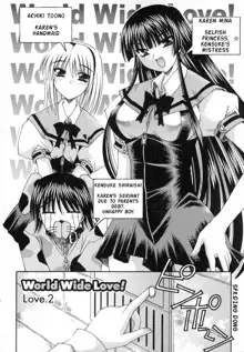 World Wide Love! Ch. 1-9, English