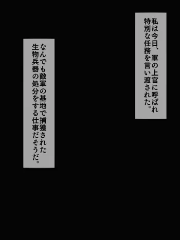 ガスマスク姦～敵軍の生物兵器を好きなだけ犯す任務～, 日本語