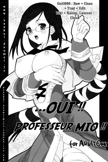 Hai Mio Sensei, Français