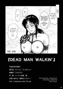 DEAD MAN WALKIN', English