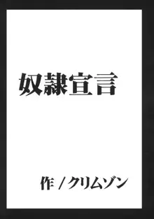 奴隷宣言, 日本語