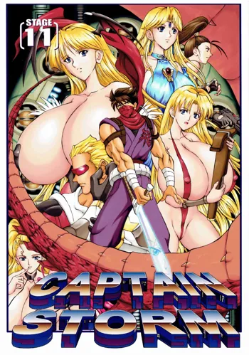 CAPTAIN STORM STAGE 11, 日本語