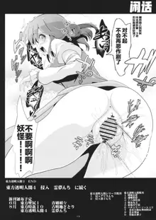 Touhou Toumei Ningen 3 Myouren Temple, 中文