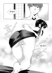 근처 식당의 사모님 노팬티 샤부샤부 시작했습니다, 한국어