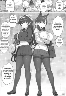 La misión de intimidación de Takao y Atago sempai, Español