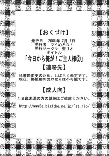 今日から俺は！御主人様2, 日本語