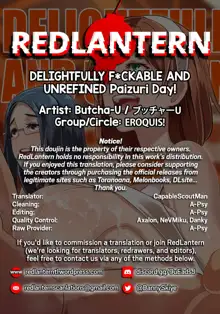 DELIGHTFULLY FUCKABLE AND UNREFINED Paizuri Day!, English