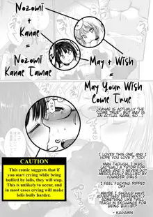 Nozomi Kanae Tamae | May Your Wish Come True, English