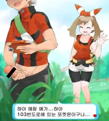 PokeTra Battle (8) Haruka vs Yuuki, 한국어