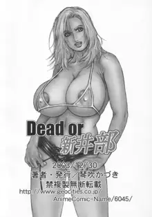 Dead or 新井部 (デッド・オア・アライヴ)), 日本語