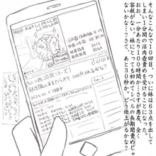 妹 触手服 調教記, 日本語