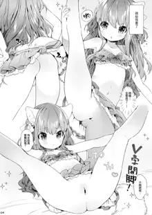 Nekomimi Cheer-chan wa Osawari Kinshi!, 中文