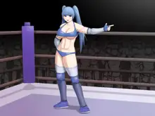 巨乳女子プロレス 朱音vsシズカ, 日本語