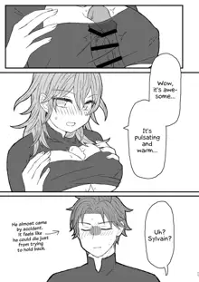 Byleth Sensei ga Mune de Shite kureru Hon | A book where Byleth-sensei gives a titfuck, English