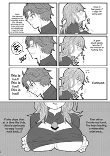 Byleth Sensei ga Mune de Shite kureru Hon | A book where Byleth-sensei gives a titfuck, English