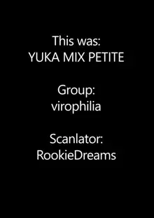 YUKA MIX PETITE, English