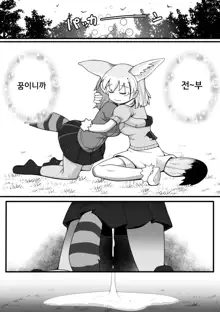 Fennec ga Shokushu ni Yarareru no da!! | 훼넥꾸가 촉수한테 당하고있는 것이다!!, 한국어