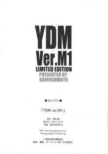 YDM ver.M1, English