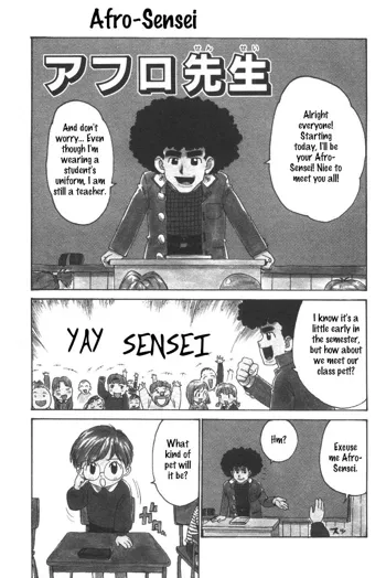 Afro Sensei, English