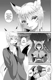 Youko Onee-sama no Inari Milk | Shemale Inari's Fox Milk, English