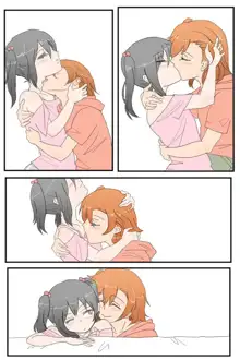 Honoka to Nico-chan ga Love ChuChu shiteru dake no Manga dayo! | A Manga where Honoka and Nico-chan only do kissy kissy lovey dovey stuff!, English