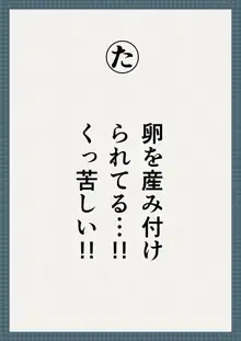 虜囚の女騎士淫語カルタ, 日本語