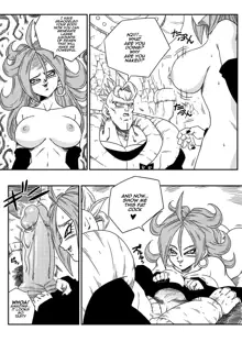 Kyonyuu Android Sekai Seiha o Netsubou!! Android 21 Shutsugen!! | Busty Android Wants to Dominate the World! (decensored), English