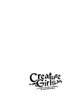 Creature Girls - A Hands-On Field Journal In Another World v1-v5, English