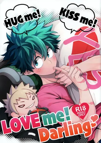 HUG me! KISS me! LOVE me Darling, English