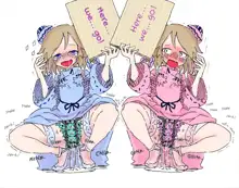 Two Fully Aware ESP-Sisters with Forced Spread Legs Get Tentacle Raped! -New Years Special!-, English