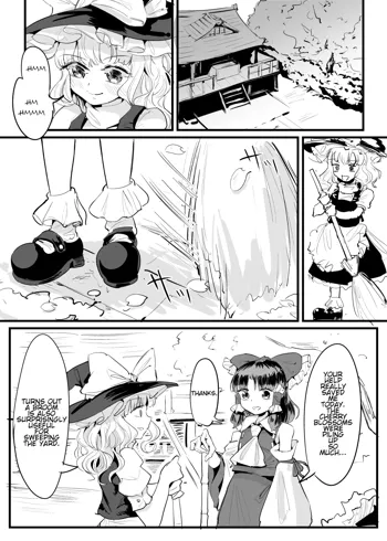 Marisa Shokushu Manga | A Marisa Tentacle Manga, English