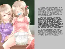 Momota-onii-chan to Momoka-chan no Omutsu Hanare Kyousou | The Older Brother Momota and Little Sister Momoka Have a Diaper Competition, English