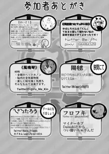 かがやきをぬりかえろ!!けものフレンズTSF合同, 日本語