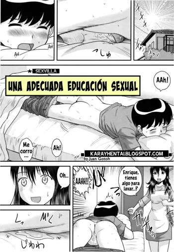 ADECUADA EDUCACIÓN SEXUAL, Español