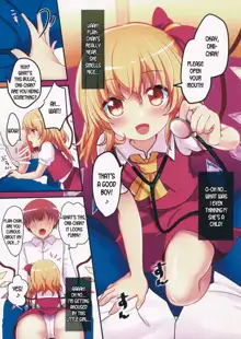 Flan-chan wa Oisha-san Gokko ga Shitai!, English