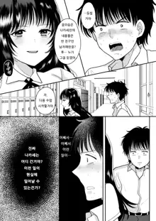 Kirai na Doukyuusei ga Ichuu no Kanojo ni Hyoui shita | 싫어하는 동급생이 마음에 둔 그녀에게 빙의했다, 한국어