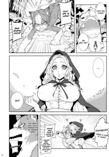 Childhood Destruction ~ Big Red Riding Hood and The little Wolf (#173936) [English] (Hirame | Fishine) high quality, English