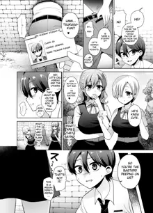 Joshikou ni Shinnyuu Shiyou to Shitara Kabe ni Hamatte Futanari Jogakusei no Nikubenki ni Saretandaga | I tried to sneak into an all girls’ school, got trapped in a wall and was used as the futa students’ meat urinal, English