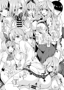 Gobun no Go -Nakano-ke Itsutsugo Harem END- | Five Fifths -Nakano Quintuplets' Harem END-, English