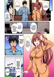 Irekawatte Dotabata Ecchi! ~Aya-nee no Binkan na Karada ni Ore wa Taerarenai | Switch bodies and have noisy sex! I can't stand Ayanee's sensitive body 1-6, Español