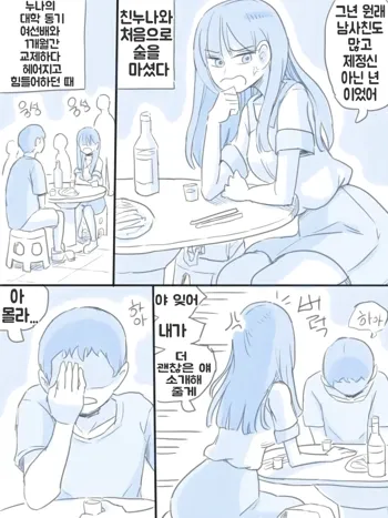 우리 누나, 한국어